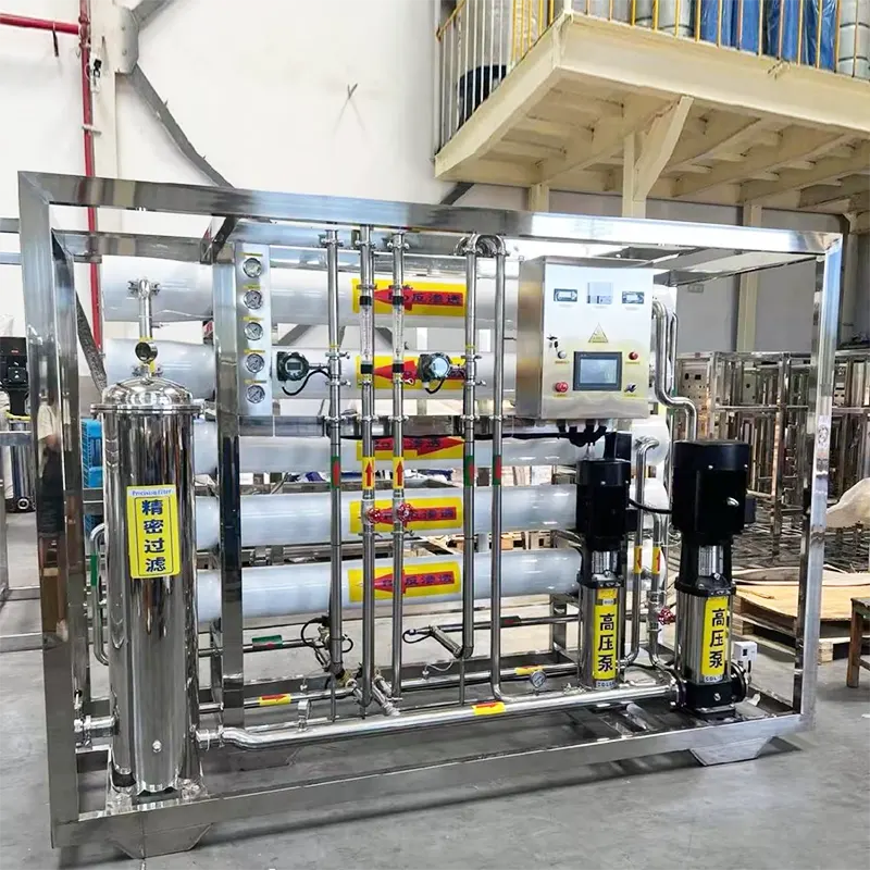 Level 2 Pure Water Reverse Osmosis Equipment For The Food Industry